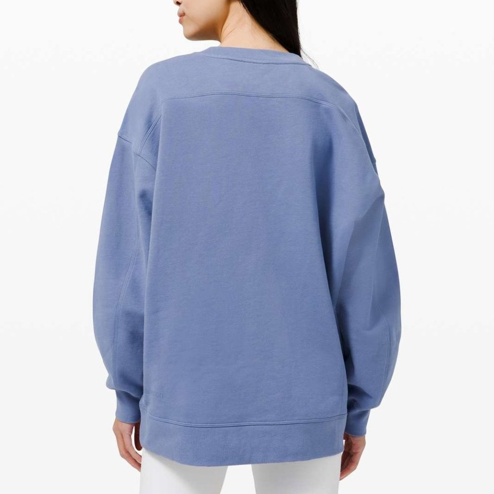 lululemon perfectly oversized crew in water drop